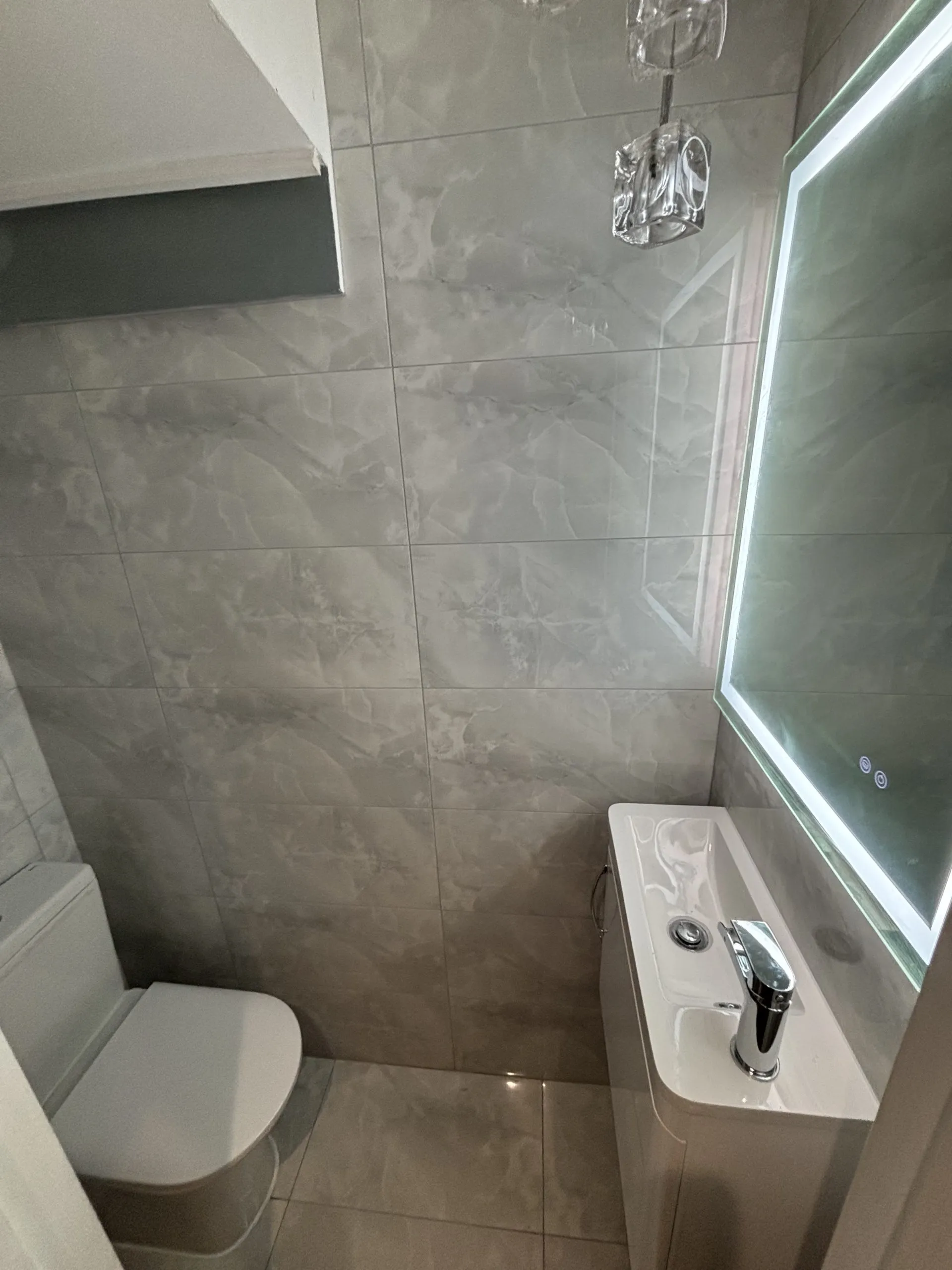 Bathroom after renovation